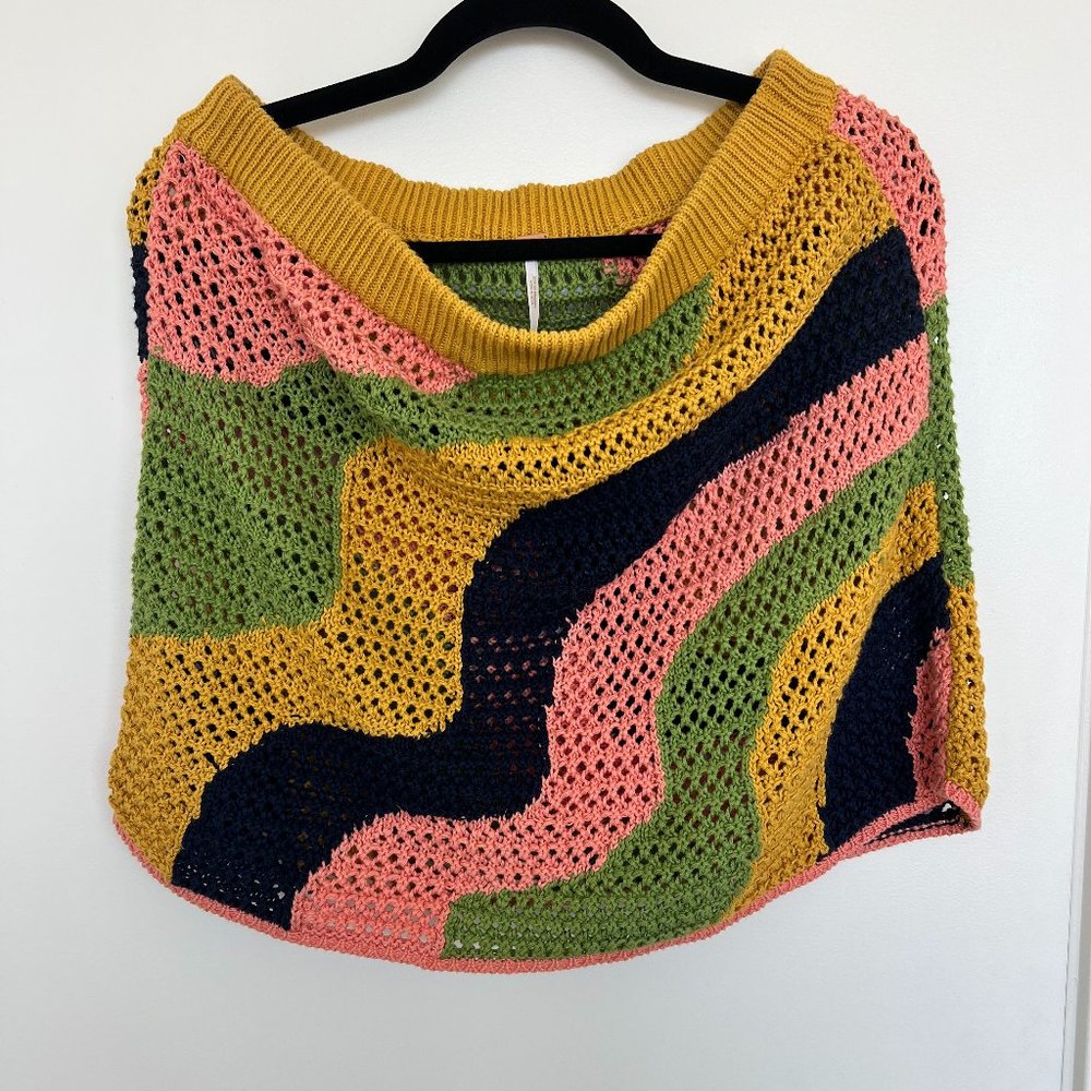 Free People Mila Crochet Mini Skirt